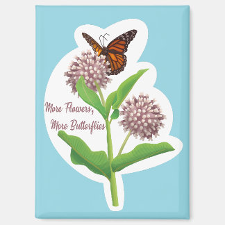 Enregistrer le papillon papillon Monarch Magnet