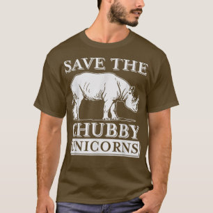 Enregistrer Le T-shirt Chubby Unicorns Rhino