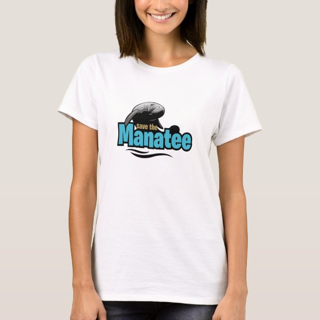 Enregistrer Le T-shirt Manatee (Devant)