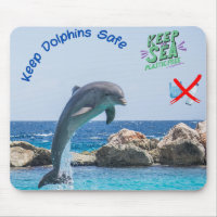 Enregistrer le tapis de souris dauphin, tapis de s