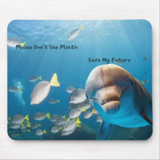 Enregistrer le tapis de souris dauphins, message d