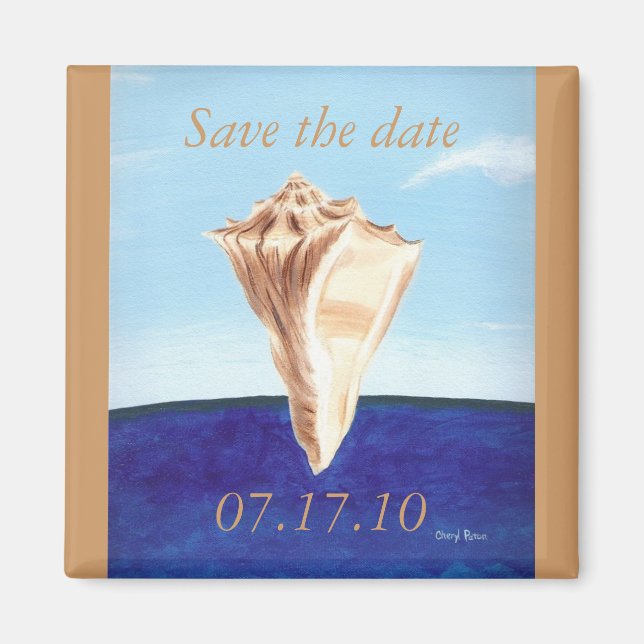 Enregistrer les aimants de date, la peinture de co (Devant)
