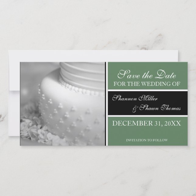 Enregistrer les Cartes photos d'annonce de date {G (Devant)