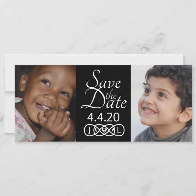 Enregistrer les Cartes photos de date (Devant)