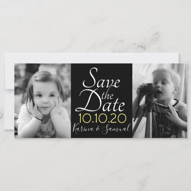 Enregistrer les Cartes photos de date (Devant)