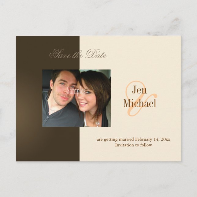 Enregistrer les cartes postales Date Photo, (Devant)