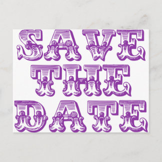 Enregistrer les cartes postales Date Purple