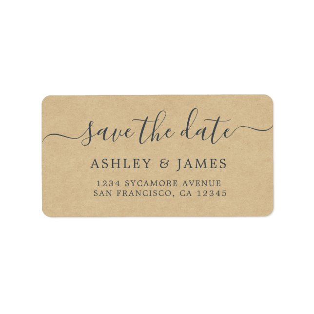 Enregistrer les étiquettes d'adresse de retour pap (Devant)