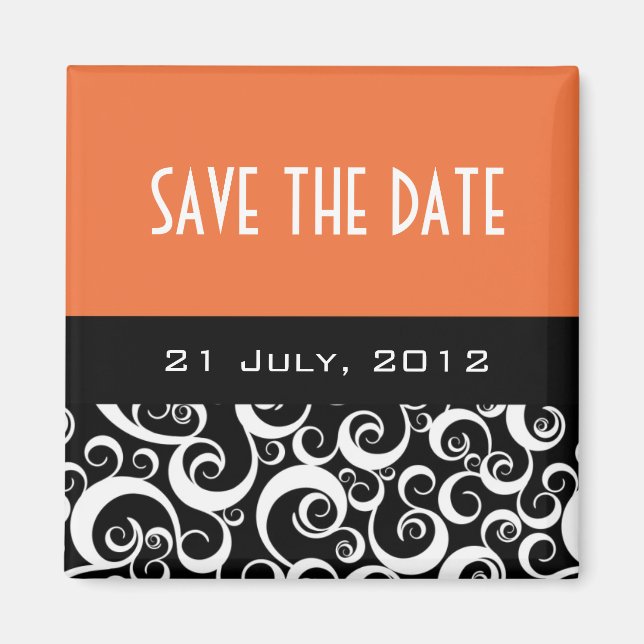 Enregistrer les Magnets Mariages de date dans Oran (Devant)