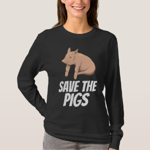 ENREGISTRER LES PIGS PIG végétalien T-SHIRTS TEE -