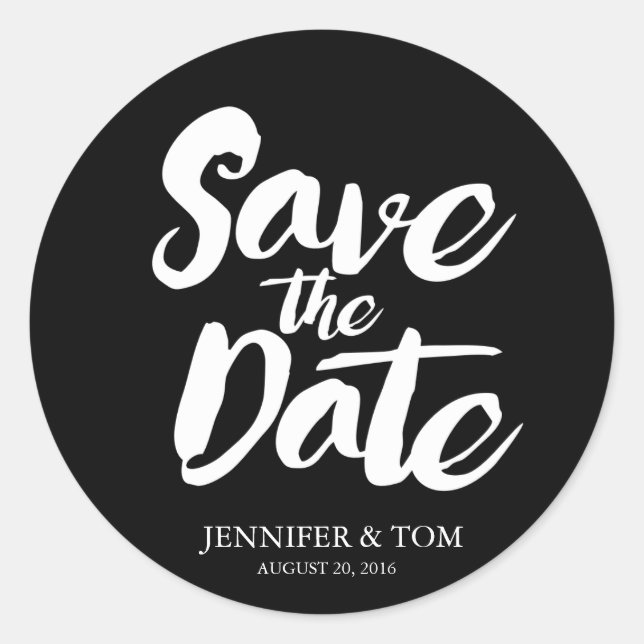 Enregistrer Les Stickers Date | MARIAGE (Devant)