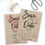 Enregistrer Notre Calendrier Date Modern Rustic Kr<br><div class="desc">Félicitations à votre fiançailles ! Assurez-vous que tout le monde est en mesure d'assister à votre grand événement avec notre beau calendrier rustique Save The Dates! Cliquez sur le bouton "Personnaliser" puis sur "Cliquez pour customiser plus loin" pour commencer avec votre mise en page ! Modifiez facilement le calendrier et...</div>