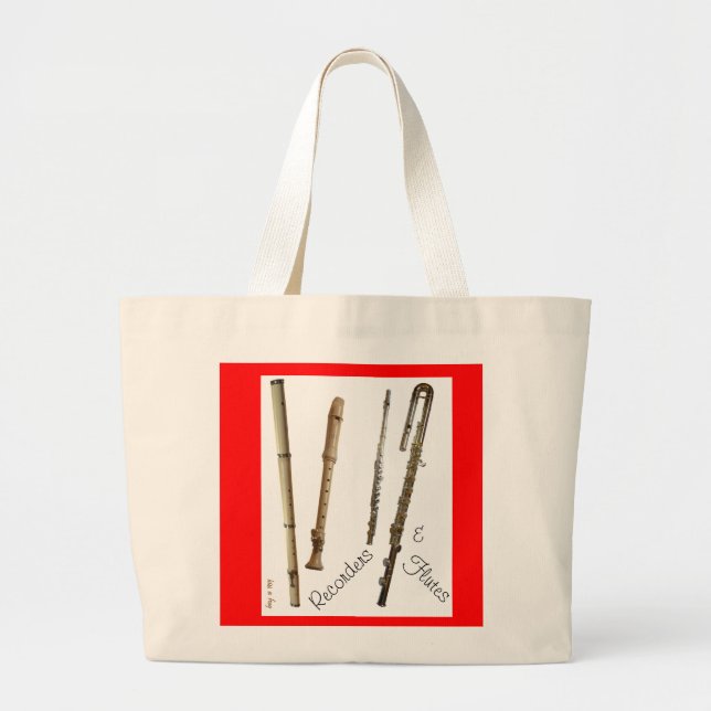 Enregistreurs et flutes - Sac fourre-tout (Personn (Devant)