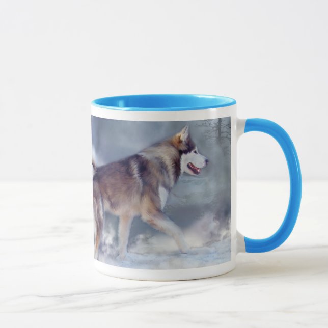 Enroué - tasse d'esprit d'hiver (Droite)
