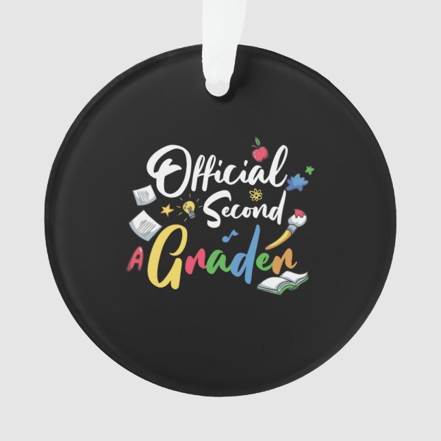 Enseignant de 2e année Officiel Deuxième grade (devant)