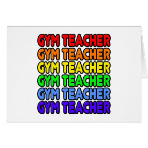 Enseignant de la gym Rainbow