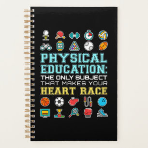 Enseignant de l'éducation physique Race cardiaque 