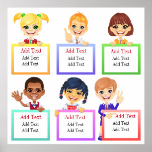 Enseignant, Enfants ou Pour toute personne Poster