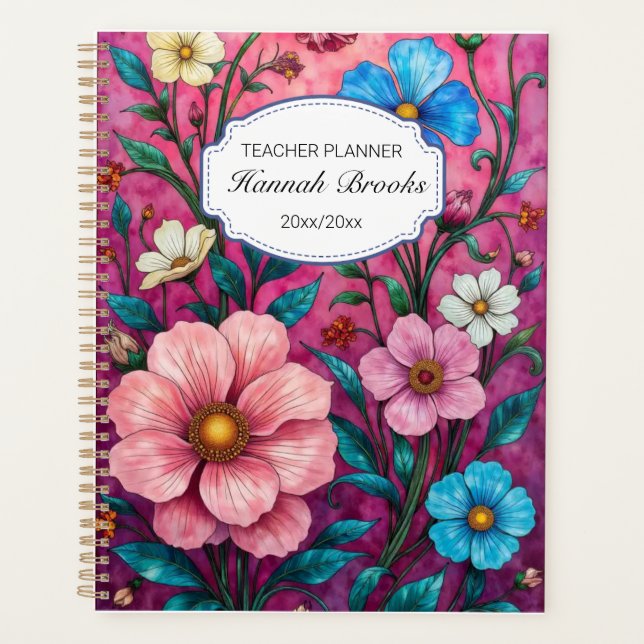 Enseignant Fleurs Vibrantes Annuel  (Devant)