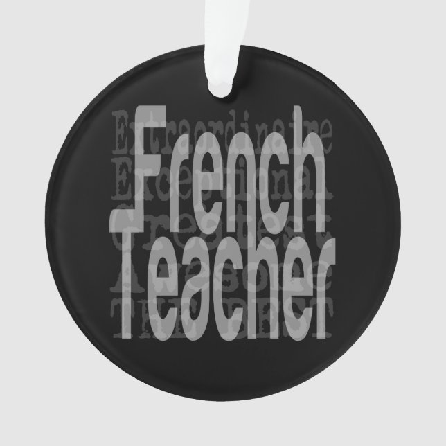 Enseignant Français Extraordinaire (devant)