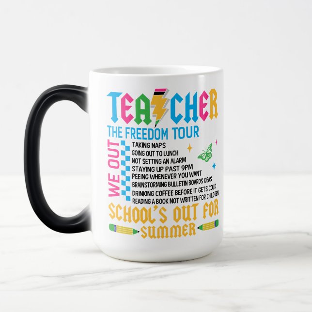 ENSEIGNANT La tournée de la liberté Tasse magique  (Gauche)