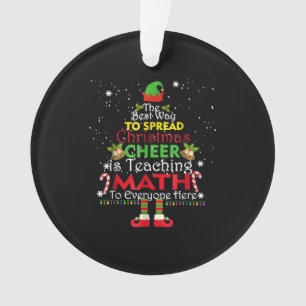 Enseignant Math Noël Chemise Elfe Noël Cheval