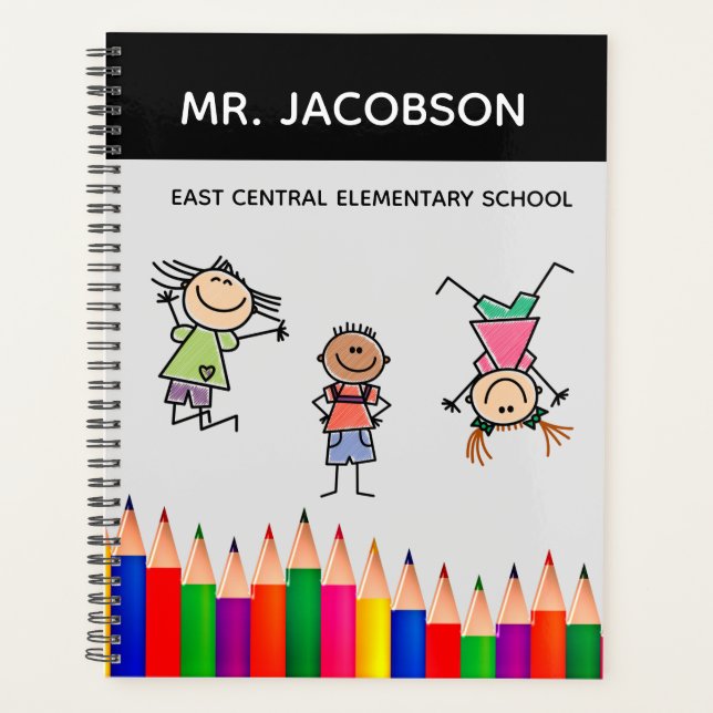 Enseignant personnalisé de l'école élémentaire (Devant)