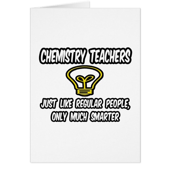 Enseignants Chem...Des gens réguliers, Seulement P (Devant)
