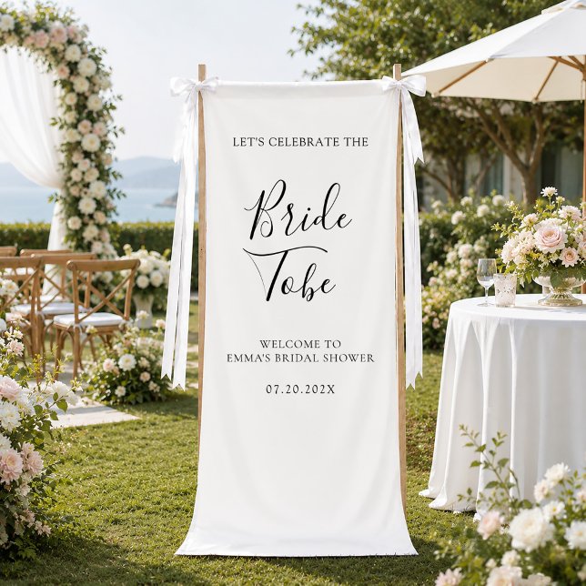 Enseigne de bienvenue de mariage moderne Bannière  (Créateur téléchargé)