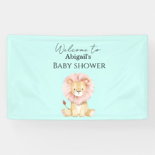 Enseigne de bienvenue "Sweet Lion" Bannière pour B