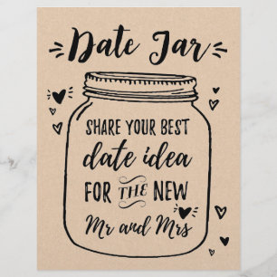 ENSEIGNE pour jeu Pot de Date, Enterrement de Vie 