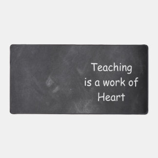 Enseignement Travail Coeur Chalkboard Classe Décor