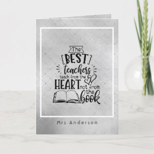 ENSEIGNER DU COEUR Pas UN LIVRE ENSEIGNANTS Nommés