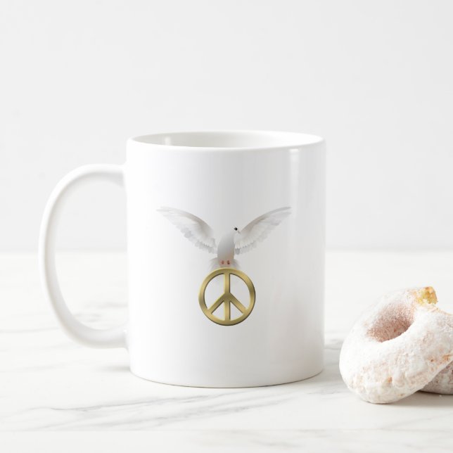 Enseigner la Paix | Mug Classique #11 (Avec donut)
