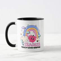 Enseigner L'Amour Inspirer Un Cadeau De Mug Person