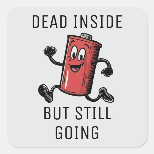 Ensemble amusant de stickers de batterie en cours  (Devant)