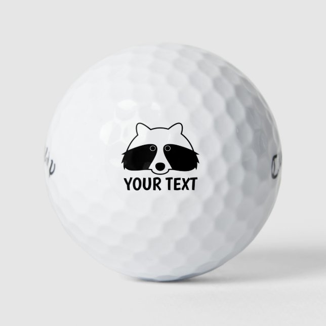 Ensemble-cadeau de balles de golf personnalisées a (Devant)