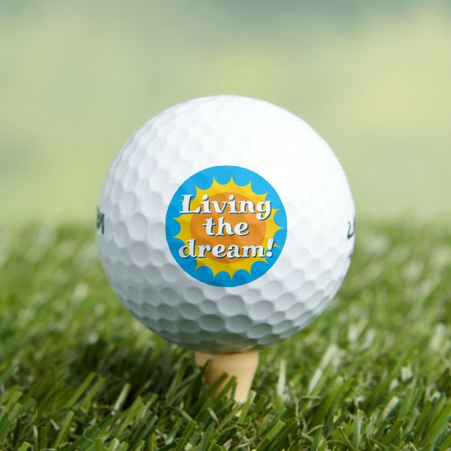 Ensemble cadeau de balles de golf Wilson pour vivr (T-shirt Insitu)