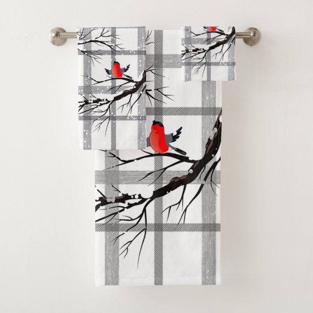 Ensemble confortable de serviette de Bath (En situation)