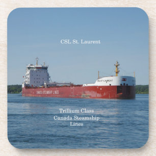 Ensemble CSL St Laurent de 6 dessous de verre en p