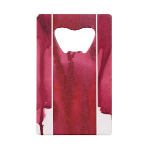 Ensemble d'abrégé sur rouge aquarelle peint à l