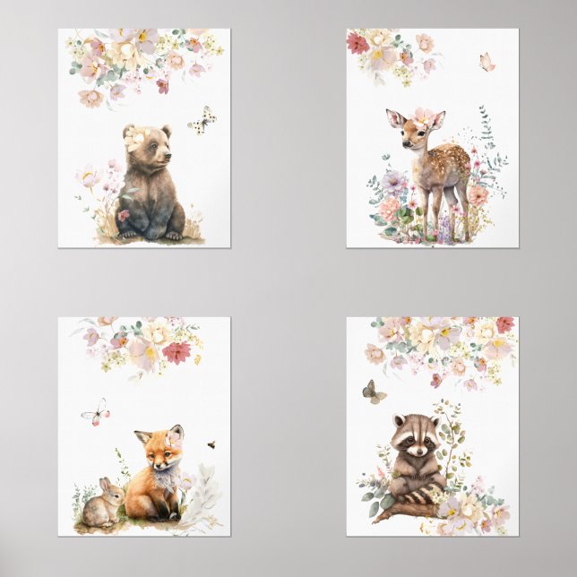 Ensemble d'animaux de bois de la ferme (Recto)