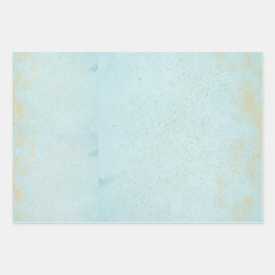 Ensemble de 3 feuilles plates de papier cadeau