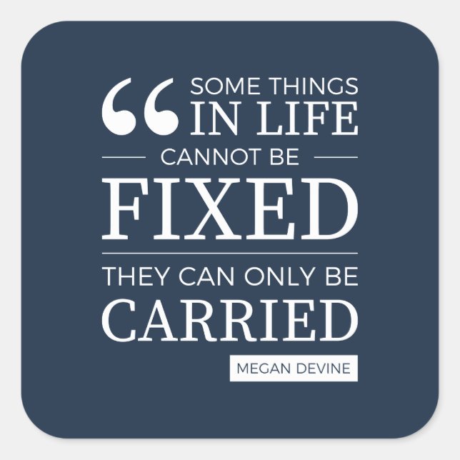 ensemble de 6 autocollants "ne peuvent pas être fi (Devant)