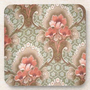 Ensemble de 6 Dessous de verre Art nouveau