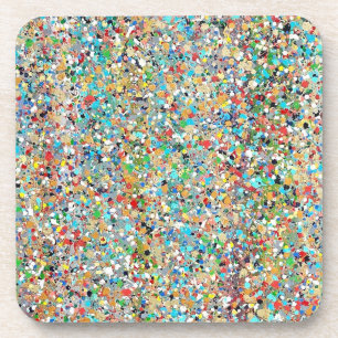 Ensemble de 6 Dessous de verre de Confetti
