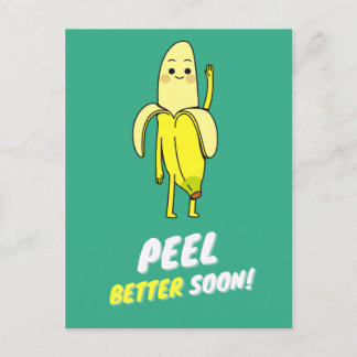Ensemble de cartes postales Banana
