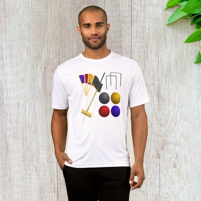 Ensemble de Croquet T-shirt pour Hommes Actifs (Créateur téléchargé)