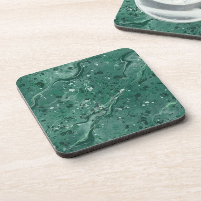 Ensemble de dessous de verre à impression de marbr (Côté gauche)