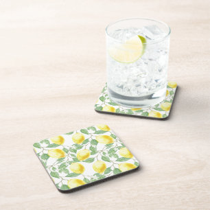 Ensemble de Dessous de verre citrons